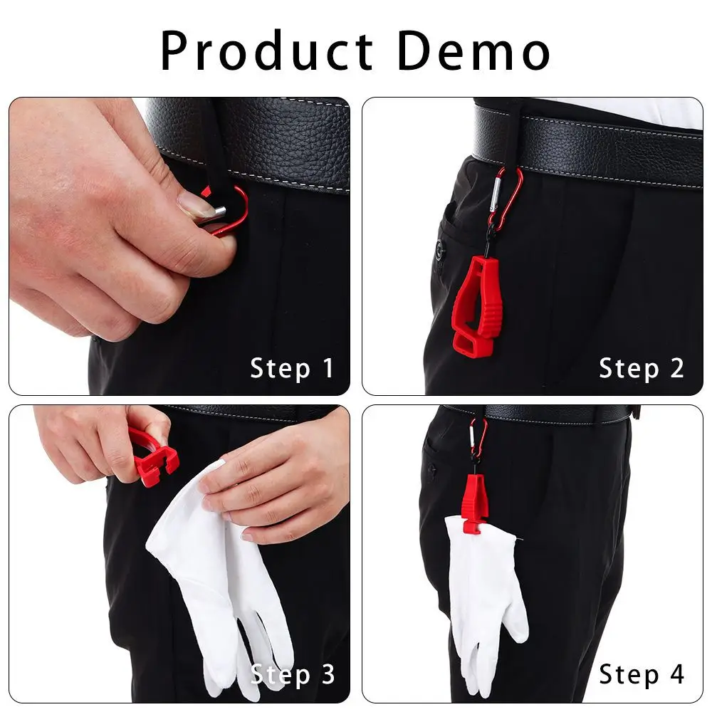 Soporte para herramientas de trabajo al aire libre, accesorios para acampar, Clip antipérdida para agarrar guantes, abrazadera para trabajo, gancho para guantes - imagen 2