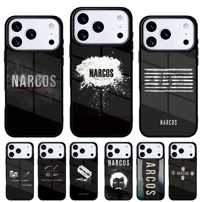 Funda Pablo Escobar Narcos para iPhone 15 Pro Max – Carcasa trasera