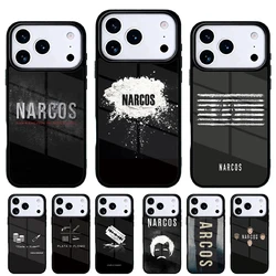 Funda para Teléfono Pablo Escobar Narcos para iPhone 17 Air 16e 15 14 13 Pro Max, Carcasa Trasera para 12 11 Pro