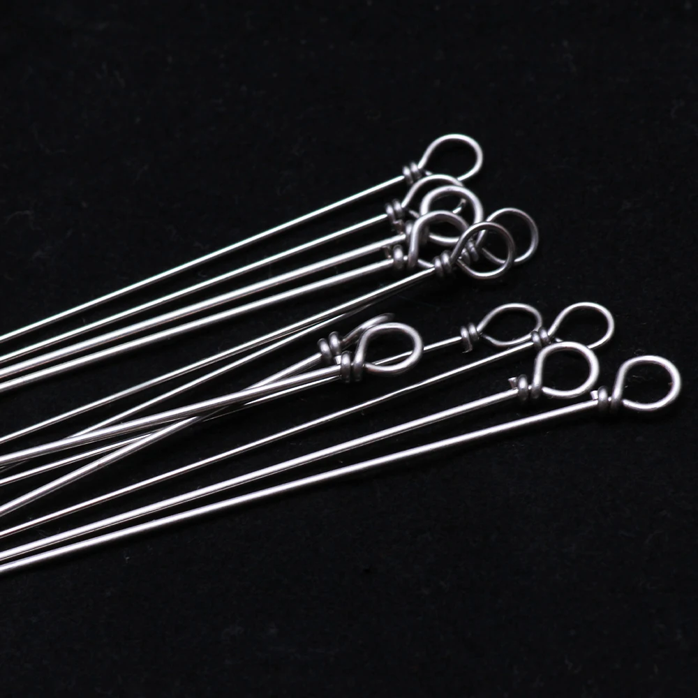 Accesorios pesca acero inoxidable señuelos anzuelos conexión - imagen 5