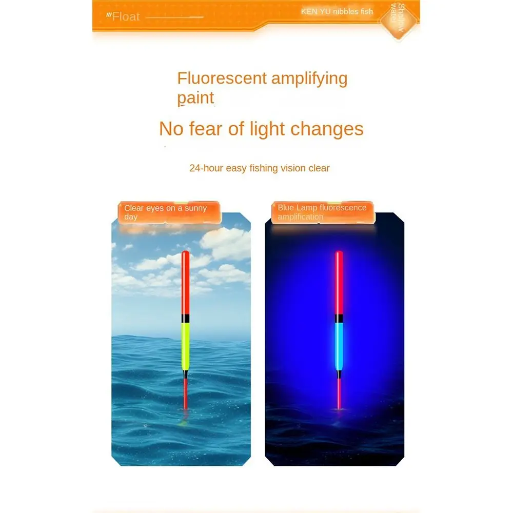 Flotadores de pesca superfinos, boya de mano de obra para pesca en el mar, aparejos de pesca de doble propósito, accesorio de pesca en hielo, 2023 - imagen 3