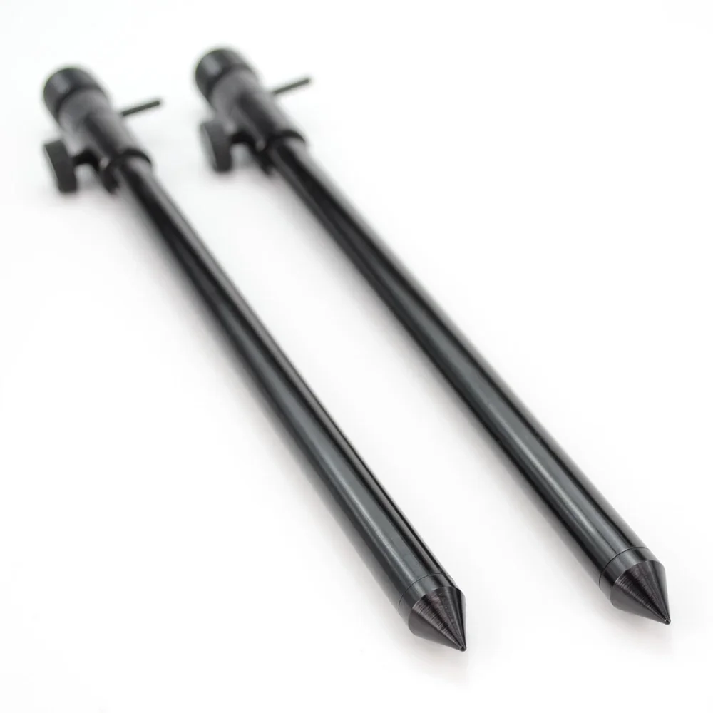 Hirisi Palo de banco de aluminio para pesca de carpa - imagen 4