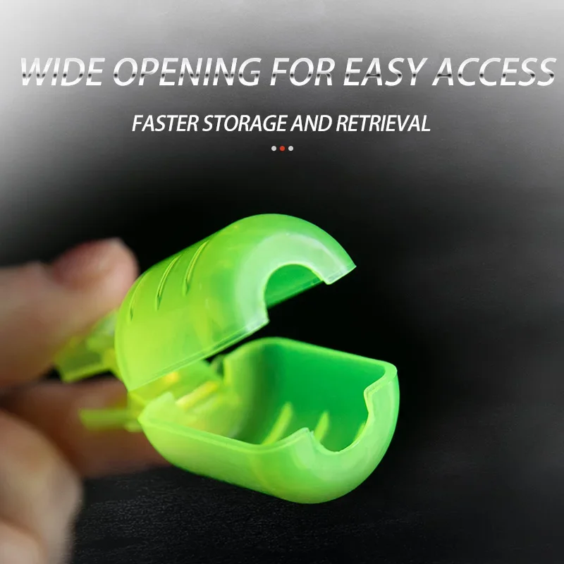 6 uds cubiertas de anzuelos de pesca Protector de anzuelos de calamar señuelo Egi gancho de camarón de madera capós equipo de pesca accesorios de pesca - imagen 5