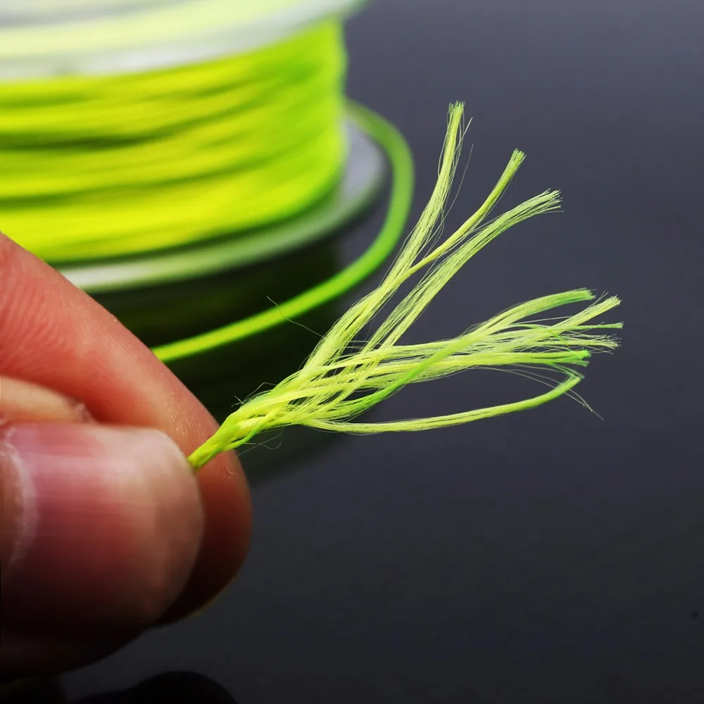 Línea de respaldo trenzada 8 hebras poliéster para pesca con mosca - imagen 4