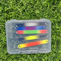 Cucharas Pesca Hielo MUKUN – Metálicas para trucha, lucio y perca