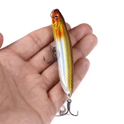 Señuelo lápiz hundido tipo wobbler para lubina y lucio