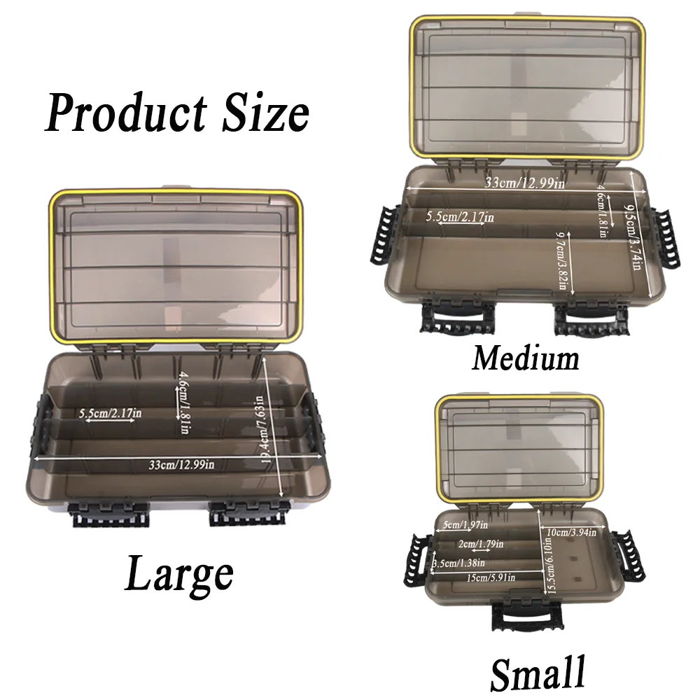 Caja de Pesca Impermeable JSFUN – Flotante con Divisores Ajustables - imagen 2
