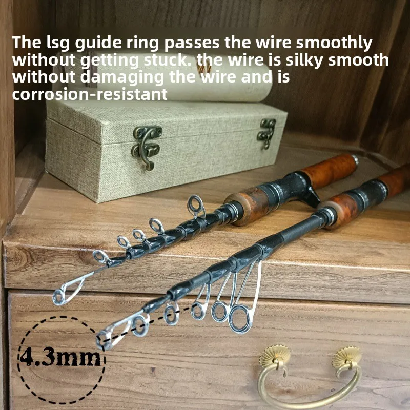 Caña telescópica de carbono Mini – Ideal para carpa cruciana - imagen 5