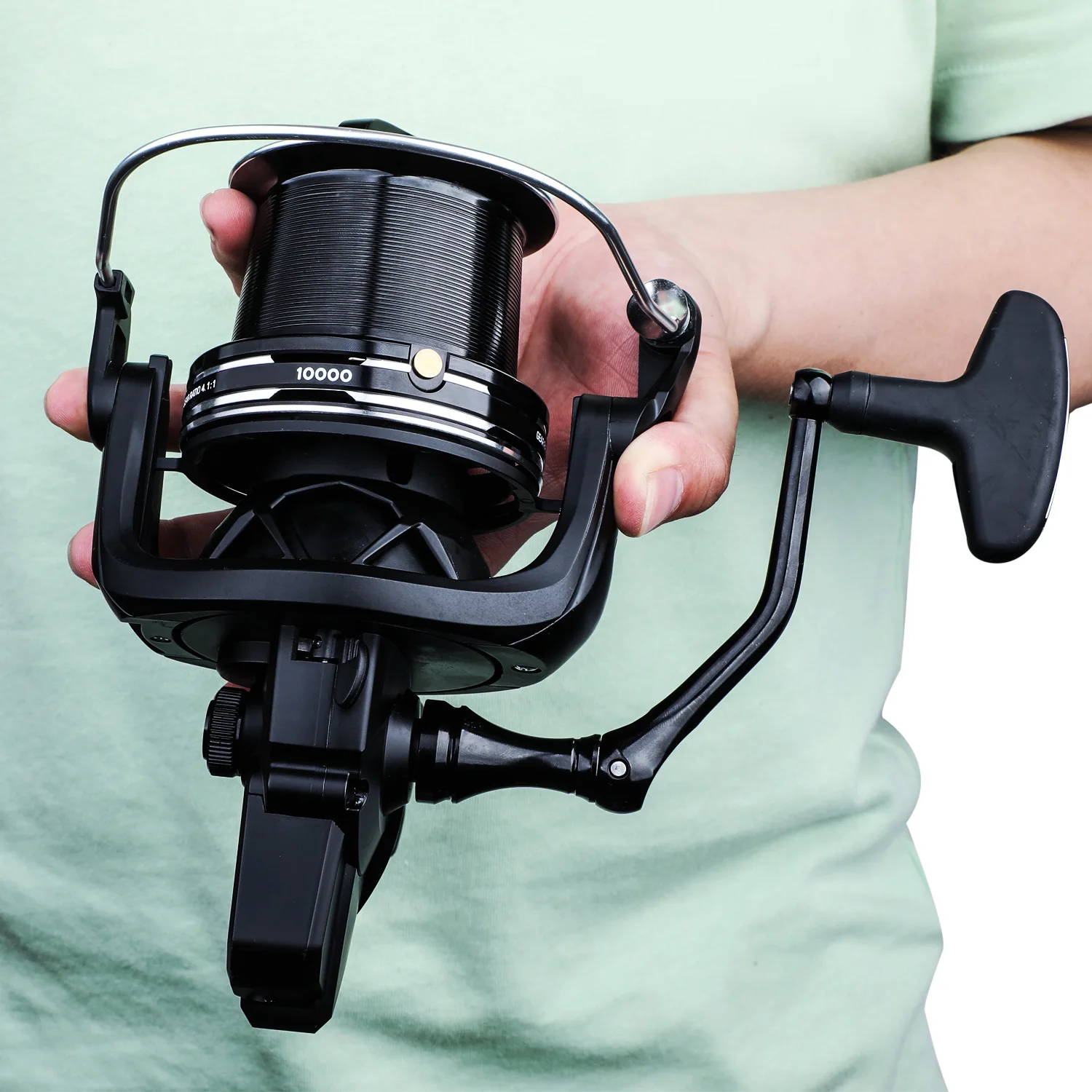 Carrete Sougayilang Metal 14BB – Arrastre 15kg para carpa