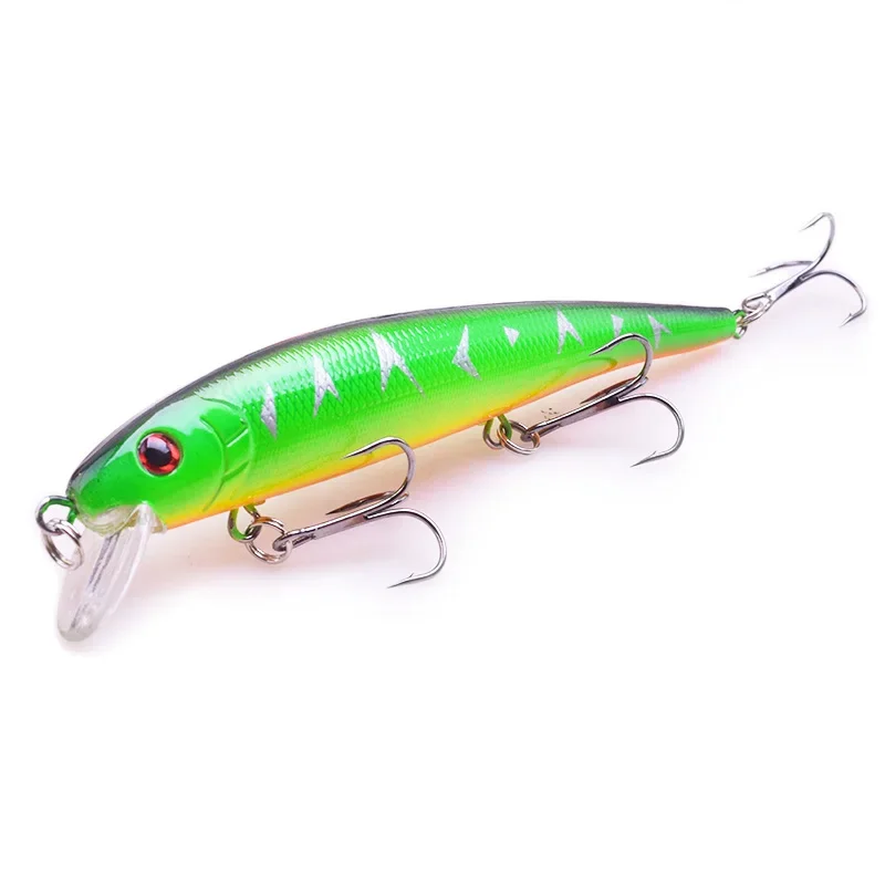 Señuelo de Pesca Minnow, 13cm, 19,5g, Fshing Wobblers, cebo duro Artificial, Crankbait, carpa, lubina, aparejos de Pesca, 1 ud. - imagen 3