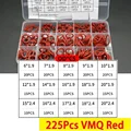 225Pcs VMQ Red