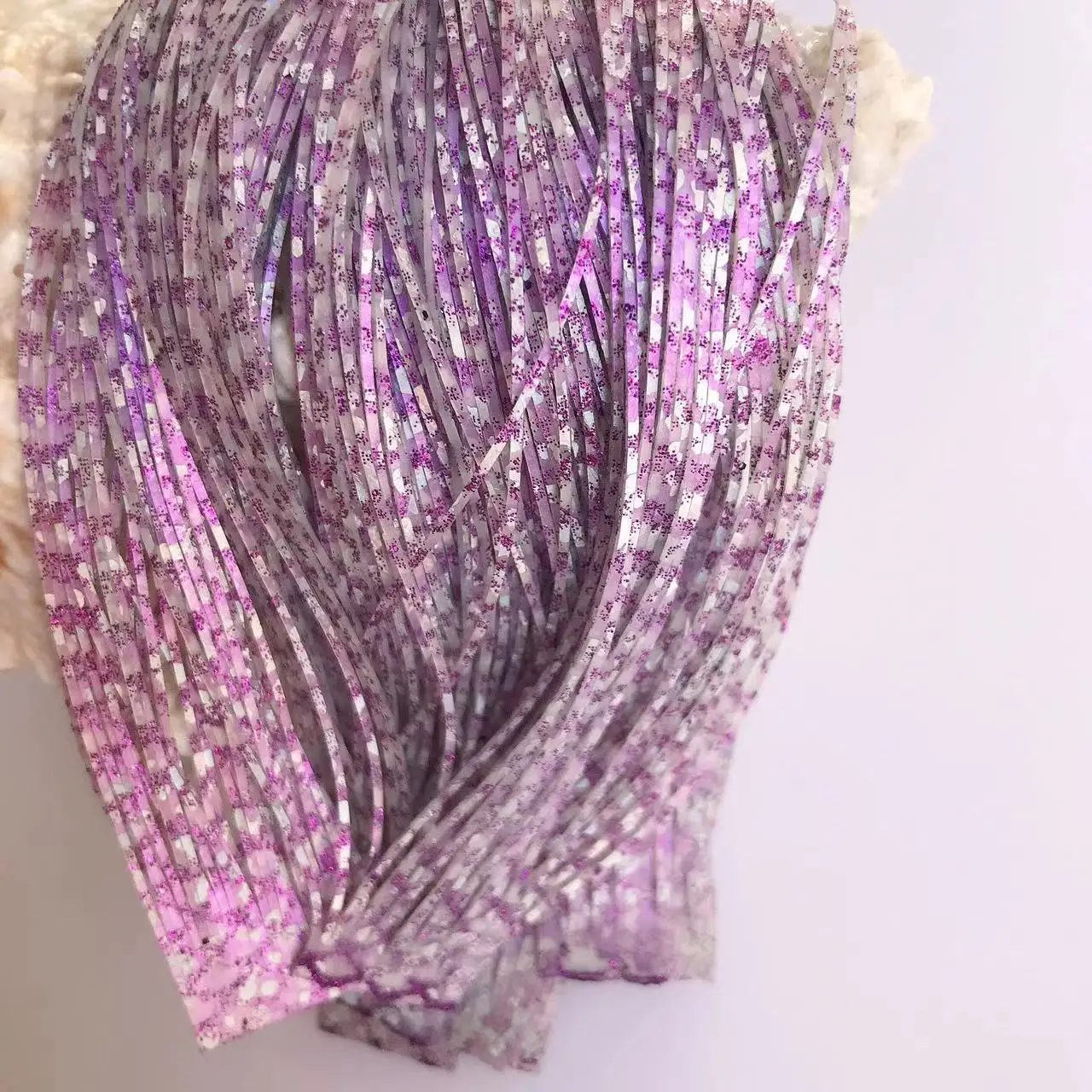 Capas de falda de silicona para Señuelos de Pesca, Material de falda de silicona para manualidades de aparejos, Spinner DIY, plantillas de goma, Buzzbait 8850-007 - imagen 2