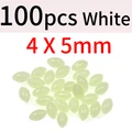 100pcs white 4x5