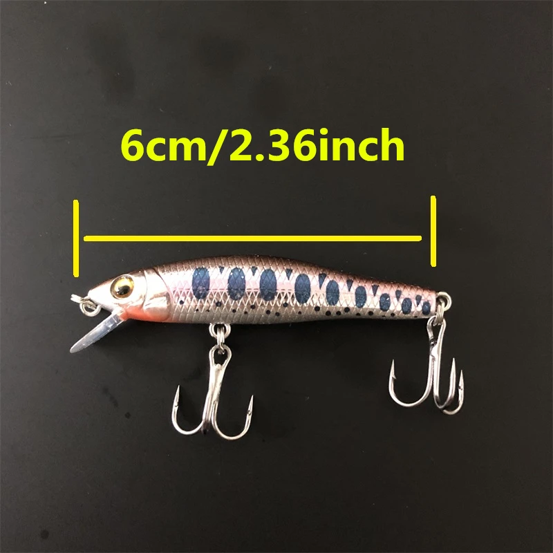 LURETV Army Minnow Pez nadador de largo alcance - imagen 4