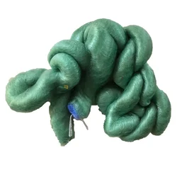 Monofilament Nylon Semi-Finished Products, Green Fishing Net, Mesh Cloth, Single Layer Twine, 0.12mm-0.17mm, Big Size