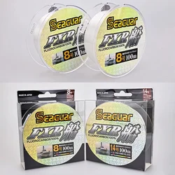 Seaguar FXR Boat Pesca Fluorocarbono 100m 5‑70lb agua dulce/salada