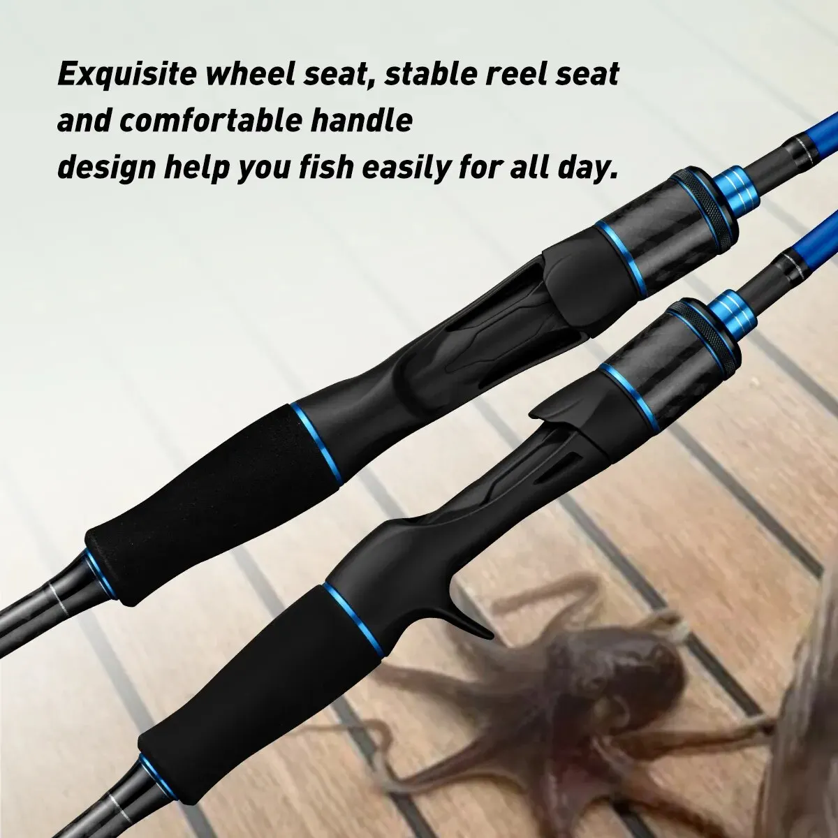 Caña de pescar para fundición, caña de Jigging de 1,75 m, caña de Jigging de potencia dura, potente caña de punta de titanio para caña de barco de pulpo de alta calidad - imagen 5