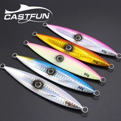 Señuelo de plantilla lenta de metal Castfun – para mar y salada