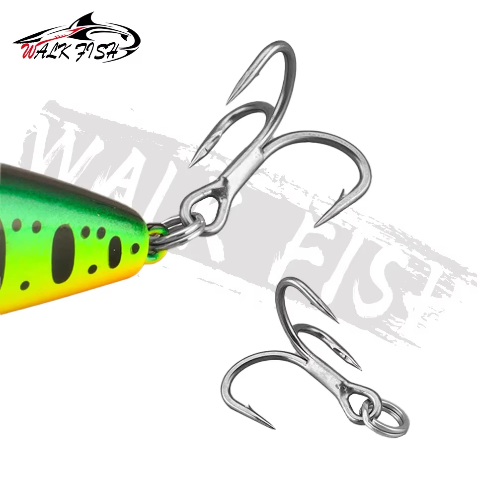 WALK FISH Señuelo Minnow hundimiento lento y lance largo - imagen 4