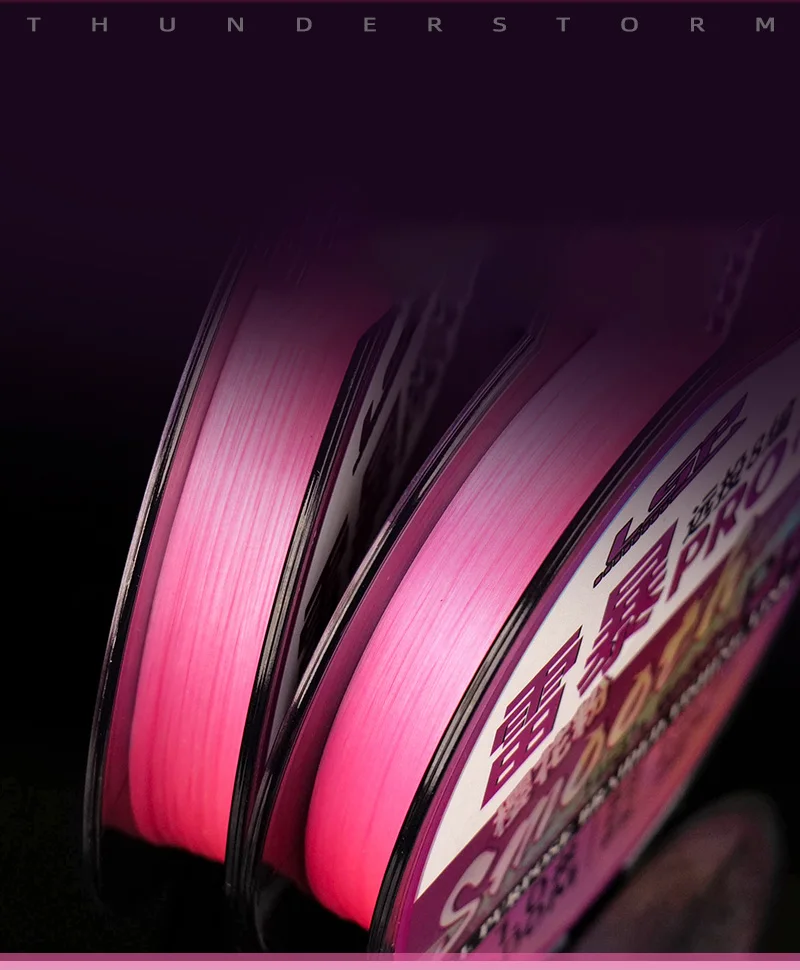 LSP Thunderstorm 12X hilo de pescar de PE trenzado 12 hebras 100/150m línea multifilamento Linhas Pesca para mar agua dulce - imagen 5