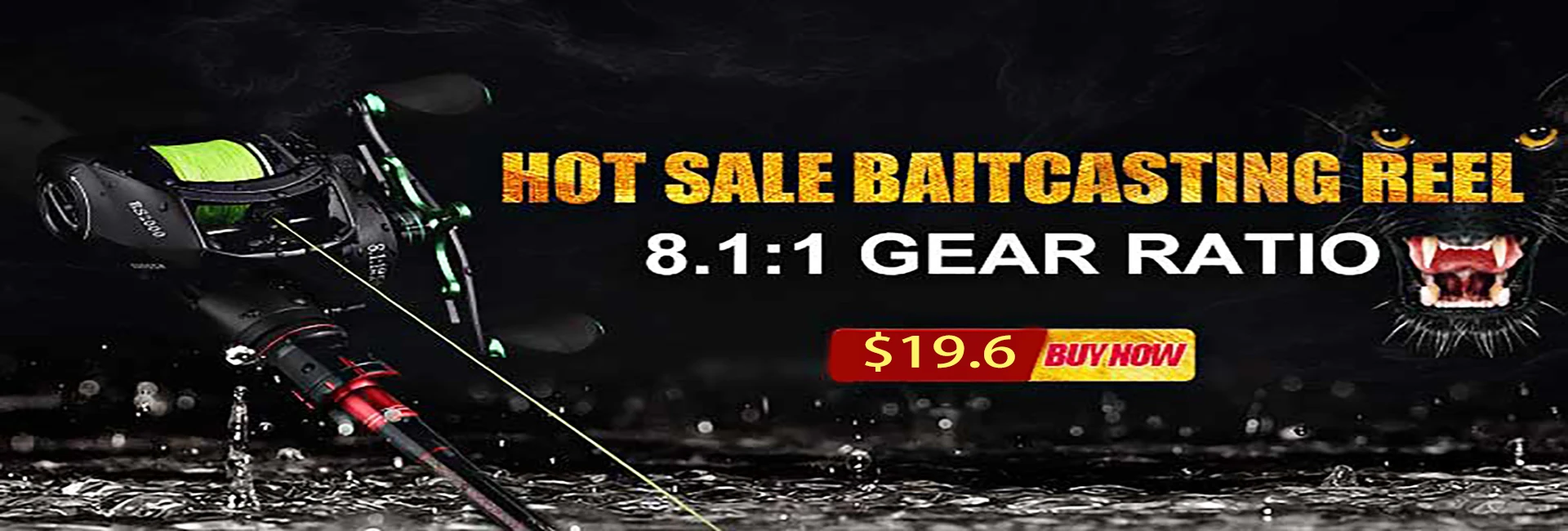 Un carrete de cebas de venta caliente para 8