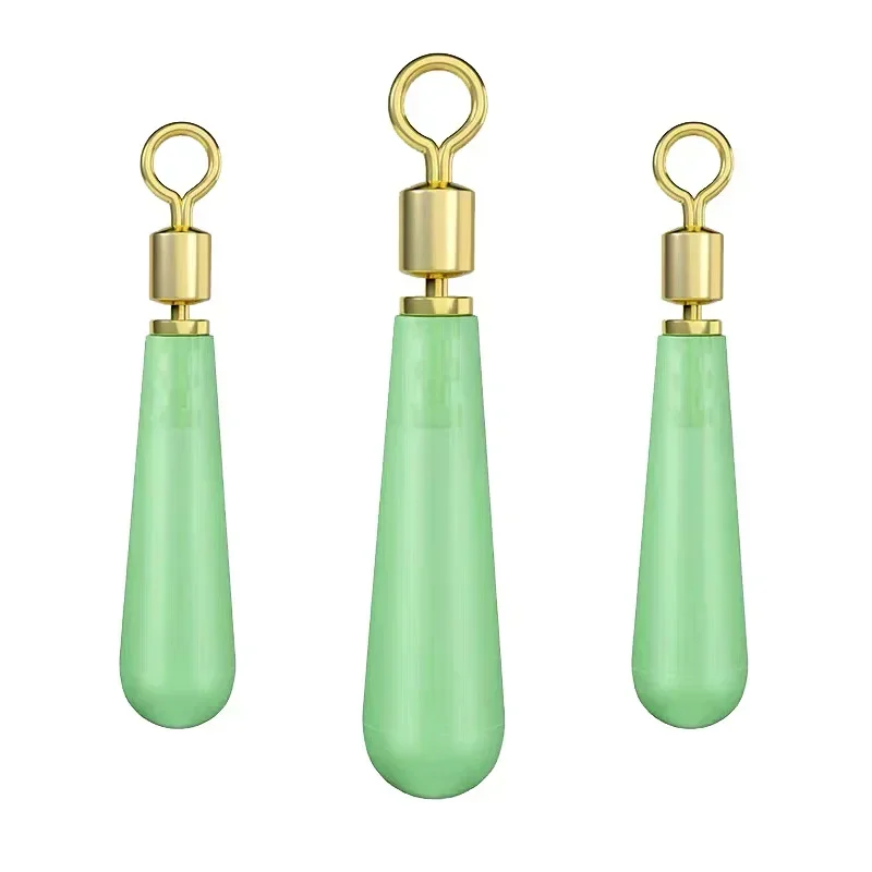 10 unids/set flotador Vertical cabeza de cobre asiento flotante giratorio conector flotador de deriva flotadores de pesca asiento flotadores de pesca Accesorios - imagen 5