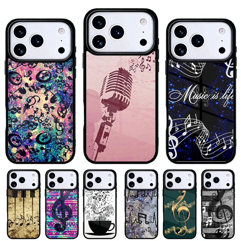 Funda iPhone Clave de Sol – Carcasa Trasera Musical