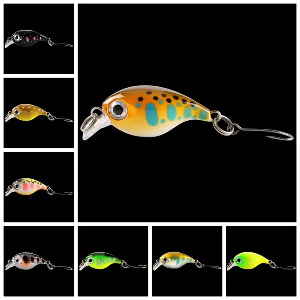 Mini cebo de manivela, señuelo de pesca biónico con gancho afilado, accesorio de pesca - imagen 5