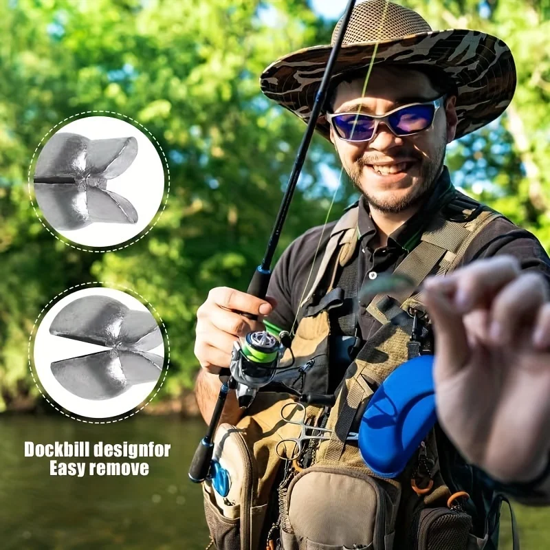 Plomadas Divididas Premium Pesca Lobina Agua Dulce - imagen 5