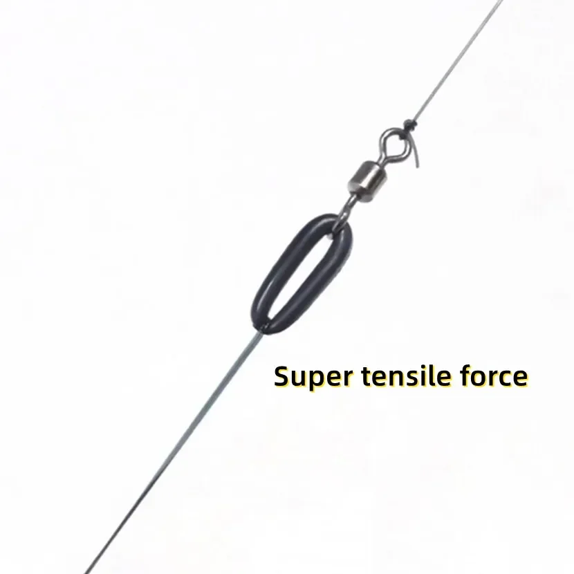 100 Uds junta tórica amortiguación a granel amortiguador de alivio fuerza de descarga amortiguación de apertura juego de bucle de goma equipo de pesca - imagen 5