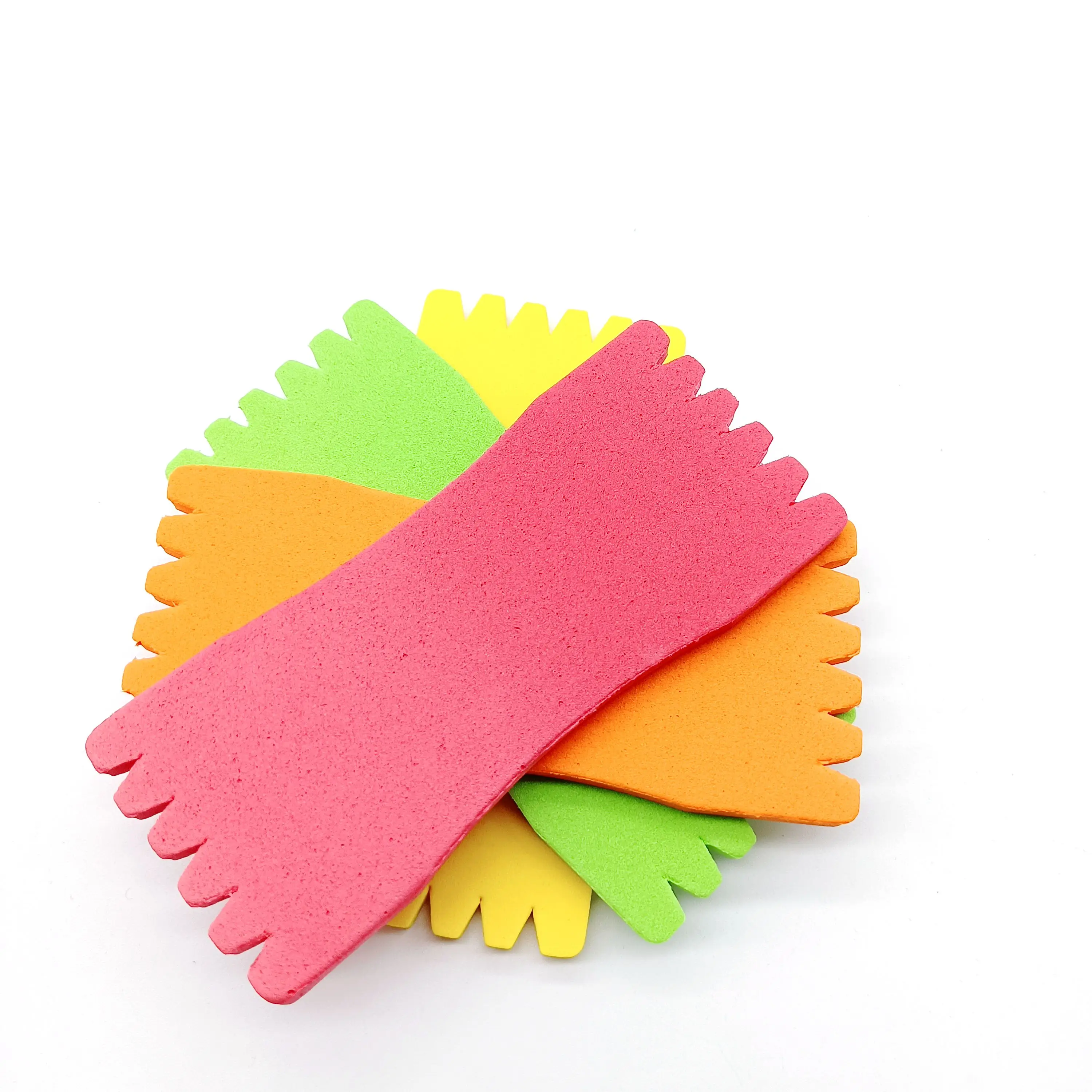 DUODUOYU-tablero de almacenamiento de bobina de pescado de espuma EVA, 10 piezas, línea de señuelo de pesca, soportes de alambre, carpa, placa de crisol, aparejos de gancho - imagen 4