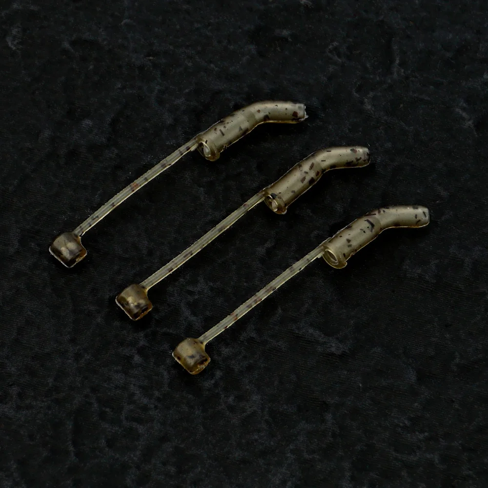 Hirisi-manguitos de gancho listos, ganchos alineadores D-rig, mangas antienredos, Boilies emergentes, aparejos terminales, accesorios para peces y carpa, 25/50 Uds. - imagen 5