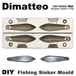 Molde de plomo Dimatteo – Plomos para pesca de pargo