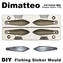Molde de plomo Dimatteo – Plomos para pesca de pargo