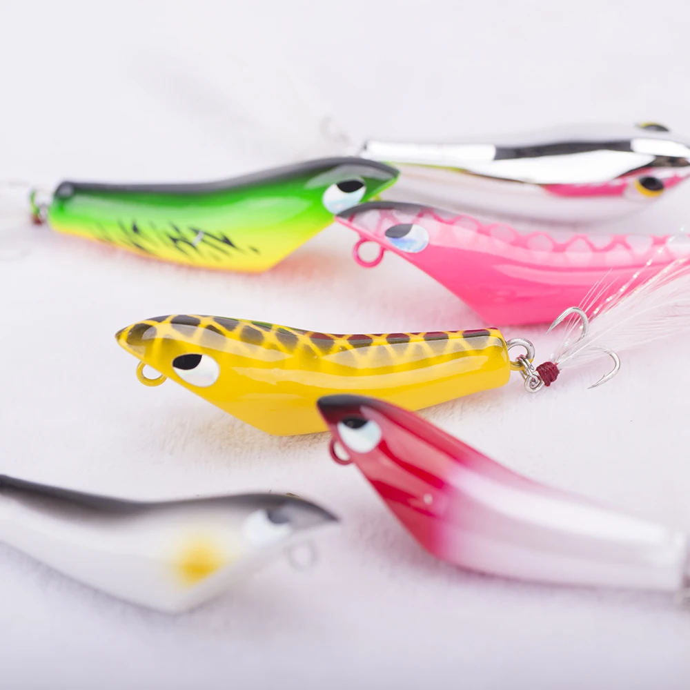 Señuelo topwater Wobbler artificial – Cebo duro 60mm 6g - imagen 3