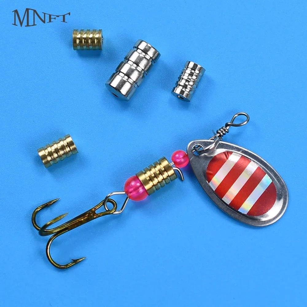 20 unids/pack accesorios de pesca plomo de cobre y latón para Señuelos de Pesca 0,8g/1g/2,8g ﻿ - imagen 2