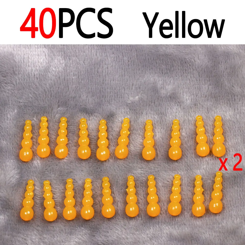 40pcs Yellow