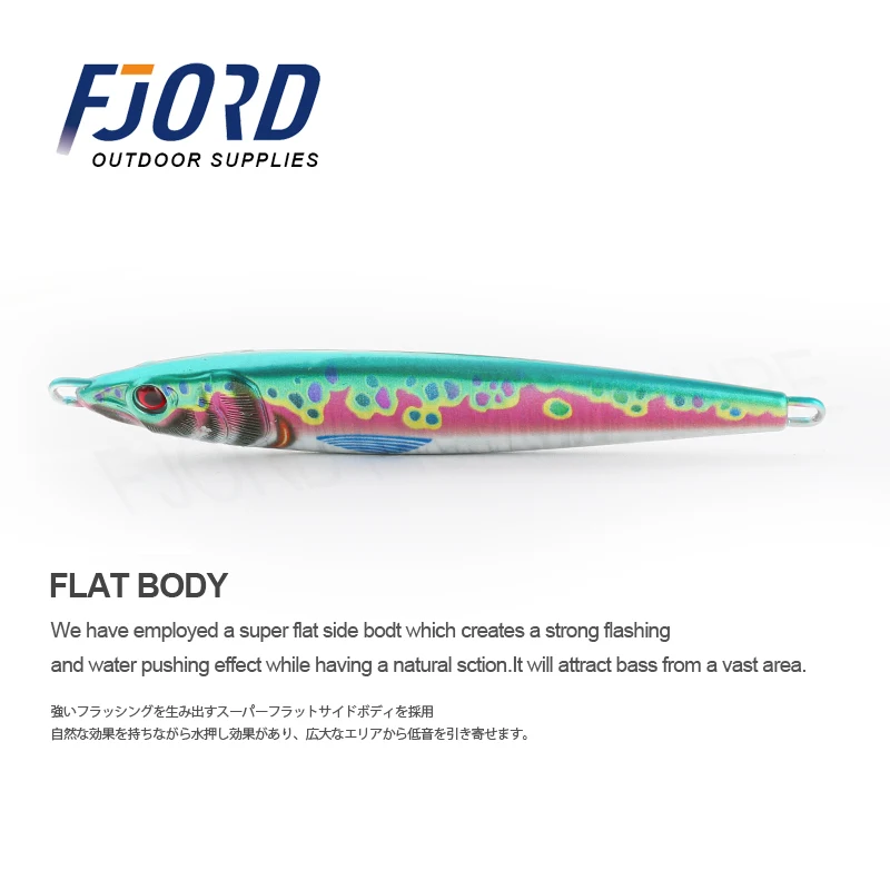 FJORD Jig metálico impresión 3D – Fundición mar y ríos - imagen 2