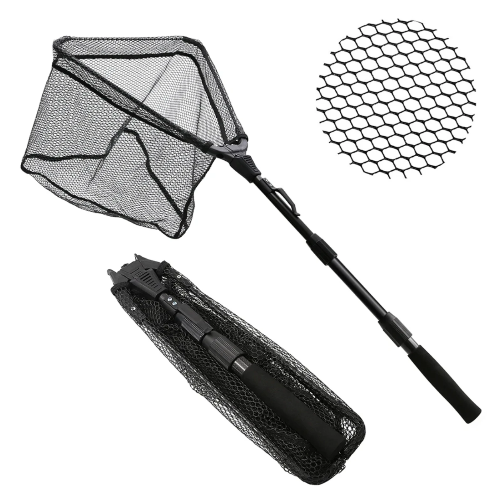 Salabre Telescópico SANLIKE Triangular Plegable Antienredos Carpa - imagen 5