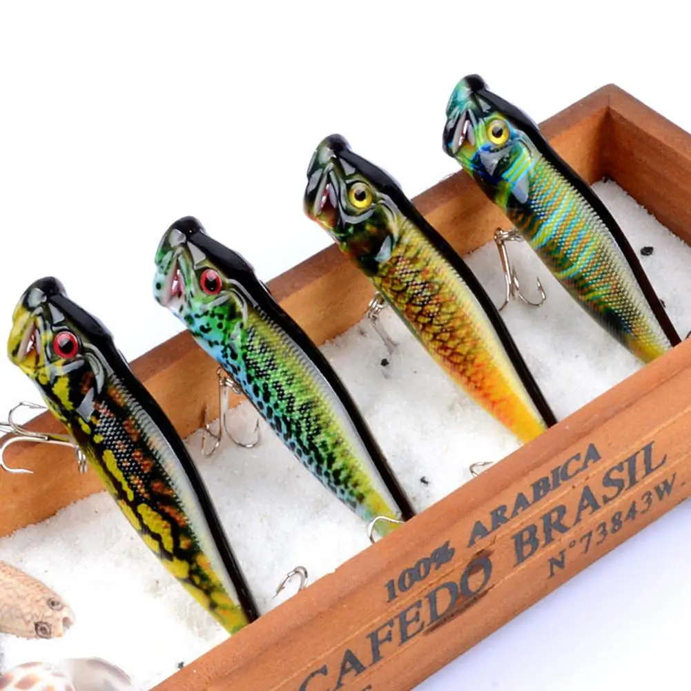 Señuelo duro de pesca, cebo biónico duro Popper de 9,5 cm/12g, accesorios de pesca atractivos para atraer peces - imagen 2