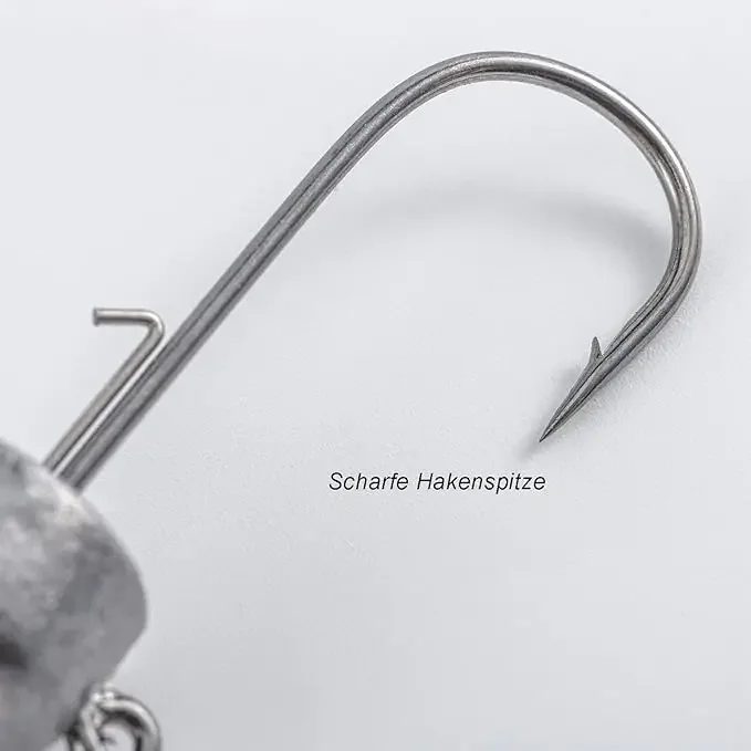 Goture Ned anzuelo de pesca con cabeza de anzuelo con caja 2,5g 3,5g 5g 7g 10g 14g anzuelos de natación accesorios de pesca de gusanos suaves para carpa y lubina - imagen 5