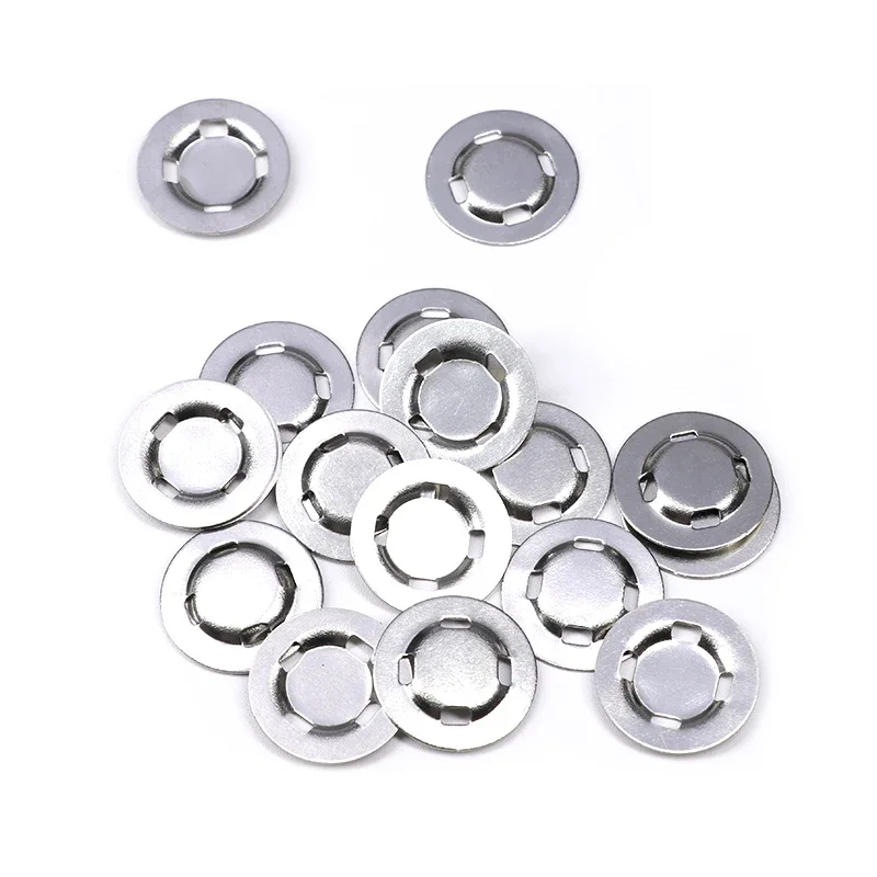 Accesorios para baterías de 10 ~ 2000 Uds., tapa de soldadura por puntos positiva para batería de litio 18650, junta de cabeza plana de electrodo negativo alternativo - imagen 5