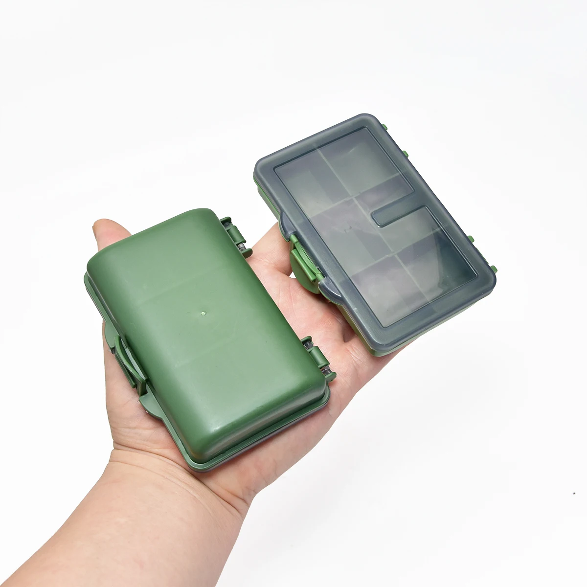 Caja de aparejos de pesca, accesorios de pesca portátiles, caja de almacenamiento de herramientas, anzuelo, señuelo, cajas de cebo falso, productos de pesca de carpa - imagen 4