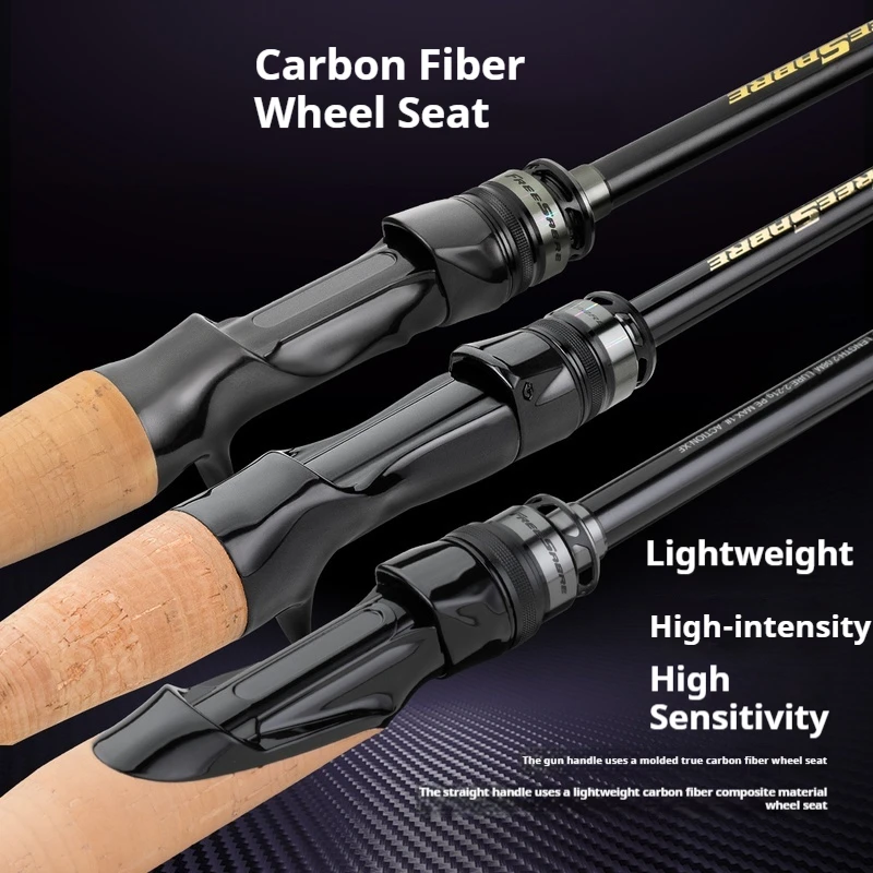 NICEFISH Caña de spinning ligera 55g para pesca con señuelos - imagen 5