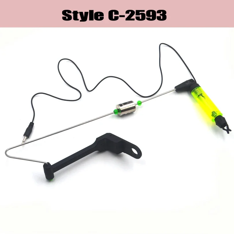 MNFT 1PC Indicadores de picadura de pesca - Bobinas Swingers Perchas para alarma de mordida - Pesca de carpa - imagen 4