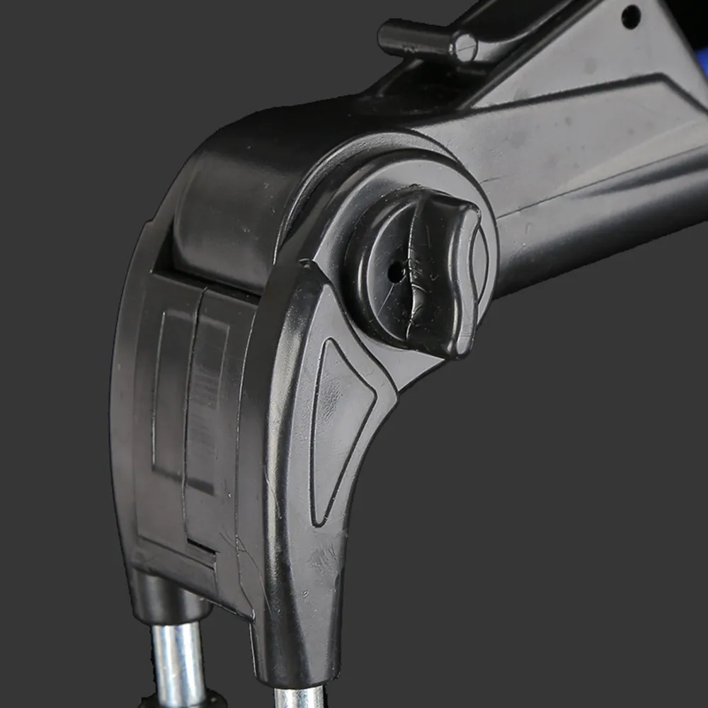 1,7 m/2,1 m/2,4 m nuevo soporte de caña de pescar de contracción gruesa de acero inoxidable accesorios de pesca de doble uso herramienta al aire libre - imagen 4