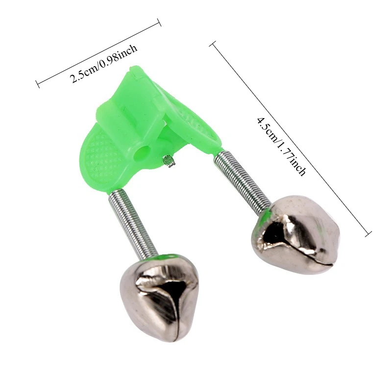 Alarma de picada con campana para caña de pescar – Accesorio ABS - imagen 5