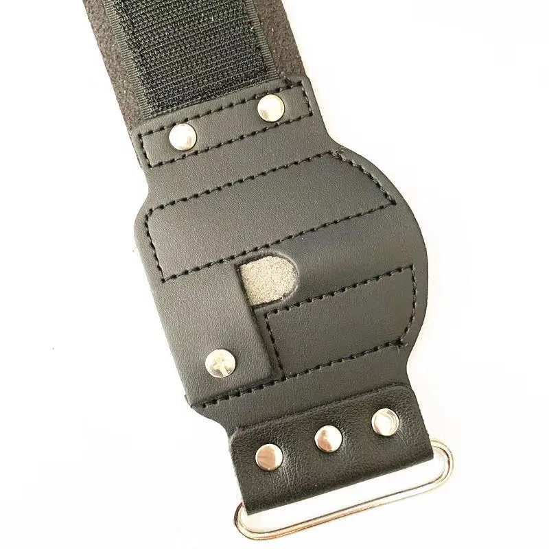 Muñequera de carrete de pesca, Material PU, 31cm, tirachinas, catapulta de pescado, rueda de pesca al aire libre fija, 1 ud. - imagen 4