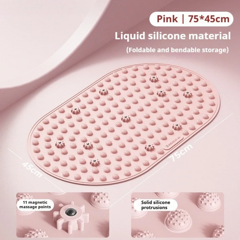 Almohadilla masaje pies silicona – Antideslizante resistente calor - imagen 5
