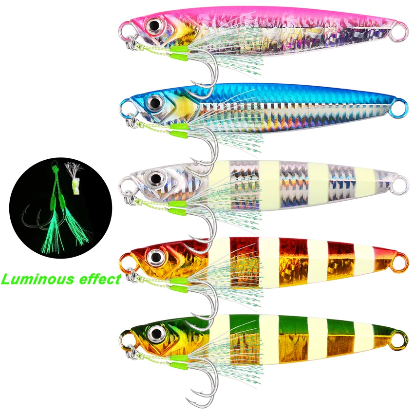 Señuelo Casting Jig 120g – Acabado espejo para lubina